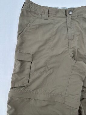 REI Co-op Women’s Convertible Hiking Cargo Pants 6 Petite Zip-Off Trail Travel